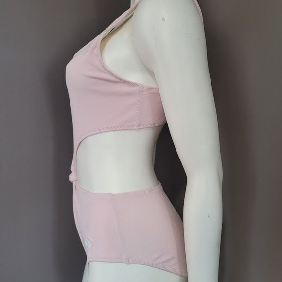 Solid & Striped The Bailey Ballet Ribbed One Piece Swimsuit Size Large - Picture 4 of 16